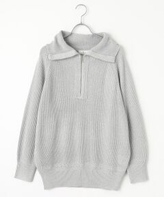 L'EQUIPE / レキップ ニット・セーター | ラメハーフZIPニット