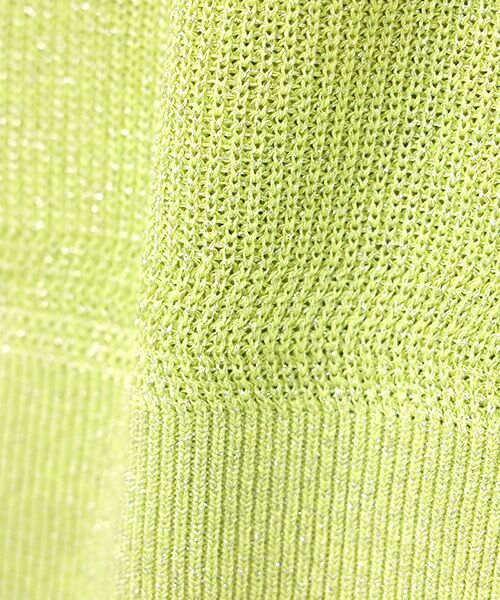 L'EQUIPE / レキップ ニット・セーター | ラメハーフZIPニット | 詳細2