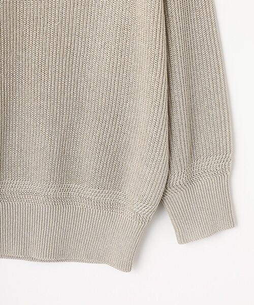 L'EQUIPE / レキップ ニット・セーター | ラメハーフZIPニット | 詳細5