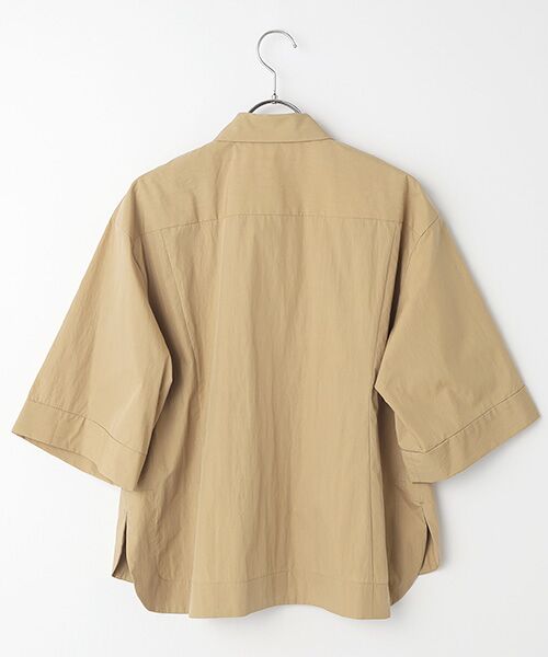 L'EQUIPE / レキップ シャツ・ブラウス | コットンナイロンダンプシャツブラウス | 詳細2