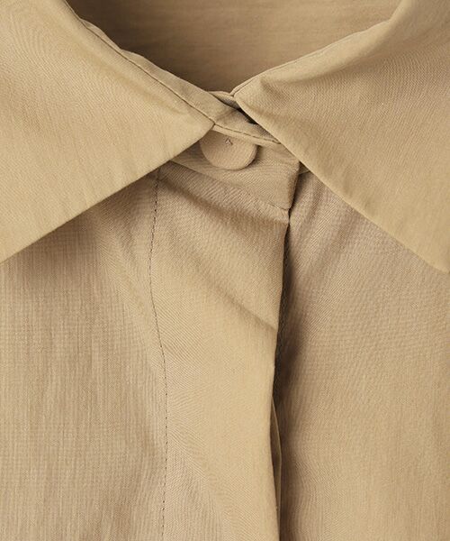 L'EQUIPE / レキップ シャツ・ブラウス | コットンナイロンダンプシャツブラウス | 詳細5