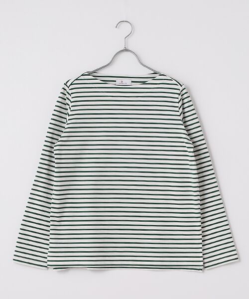 L'EQUIPE / レキップ コットン天竺ボーダーカットソー コットン天竺ボーダーカットソー （カットソー）｜L'EQUIPE
