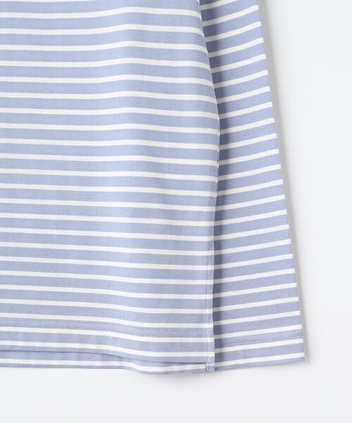 L'EQUIPE / レキップ カットソー | コットン天竺ボーダーカットソー | 詳細5
