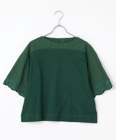 L'EQUIPE / レキップ カットソー | 60/1スーピマスムース/ビンテージナイロンタフタカットソー