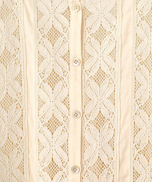 L'EQUIPE / レキップ シャツ・ブラウス | コットンレーヨンローンボタニカルダイポンチョブラウス | 詳細2