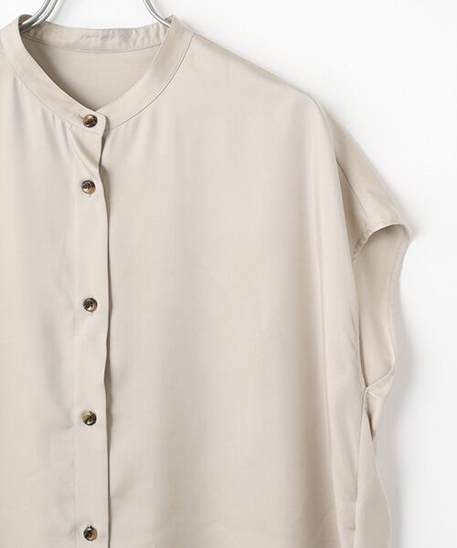 L'EQUIPE / レキップ シャツ・ブラウス | キュプラツイルブラウス | 詳細2