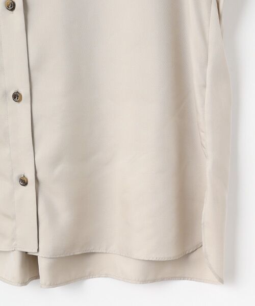 L'EQUIPE / レキップ シャツ・ブラウス | キュプラツイルブラウス | 詳細3