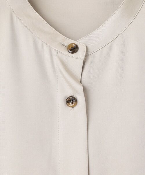 L'EQUIPE / レキップ シャツ・ブラウス | キュプラツイルブラウス | 詳細4