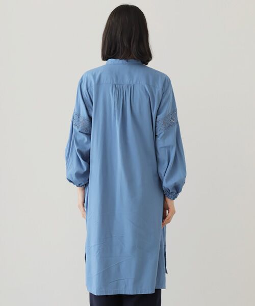 L'EQUIPE / レキップ ロング・マキシ丈ワンピース | コットンレーヨンローンボタニカルダイワンピース | 詳細8