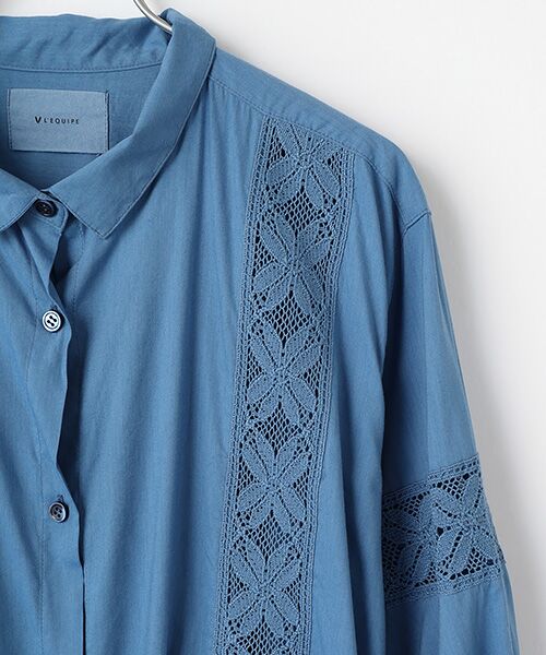 L'EQUIPE / レキップ ロング・マキシ丈ワンピース | コットンレーヨンローンボタニカルダイワンピース | 詳細3