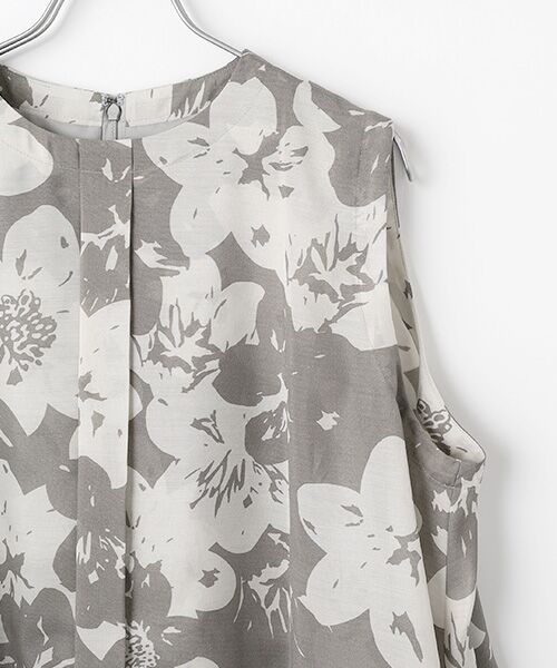 L'EQUIPE / レキップ ロング・マキシ丈ワンピース | グラデーションフラワープリントワンピース | 詳細2