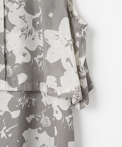 L'EQUIPE / レキップ ロング・マキシ丈ワンピース | グラデーションフラワープリントワンピース | 詳細3