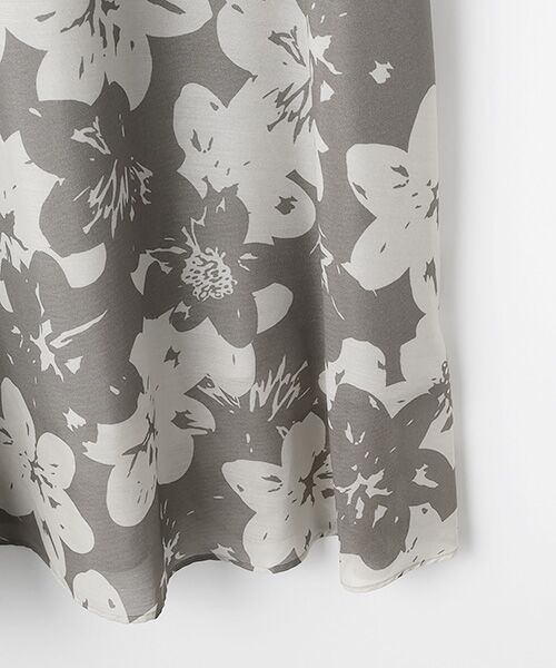 L'EQUIPE / レキップ ロング・マキシ丈ワンピース | グラデーションフラワープリントワンピース | 詳細4