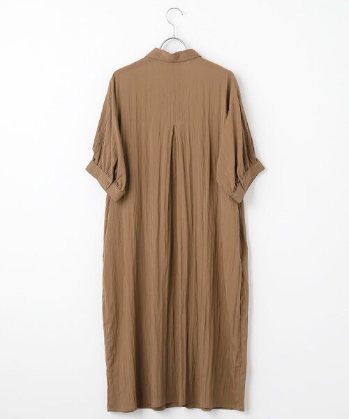 L'EQUIPE / レキップ ロング・マキシ丈ワンピース | レーヨンナイロンライトワッシャーワンピース | 詳細1