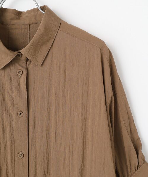 L'EQUIPE / レキップ ロング・マキシ丈ワンピース | レーヨンナイロンライトワッシャーワンピース | 詳細2