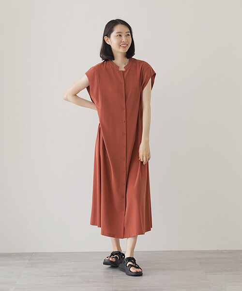 L'EQUIPE / レキップ ロング・マキシ丈ワンピース | ストレッチデシンワンピース | 詳細5