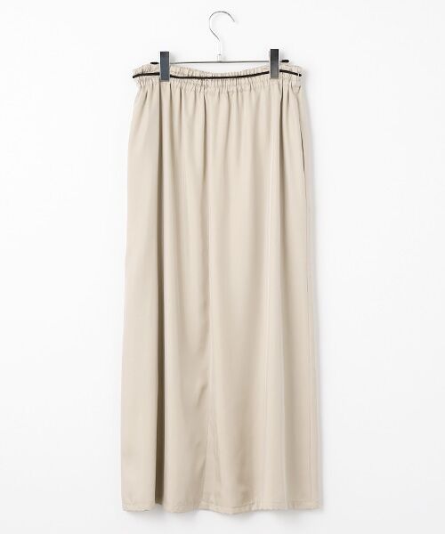L'EQUIPE / レキップ ロング・マキシ丈スカート | キュプラツイルスカート | 詳細1