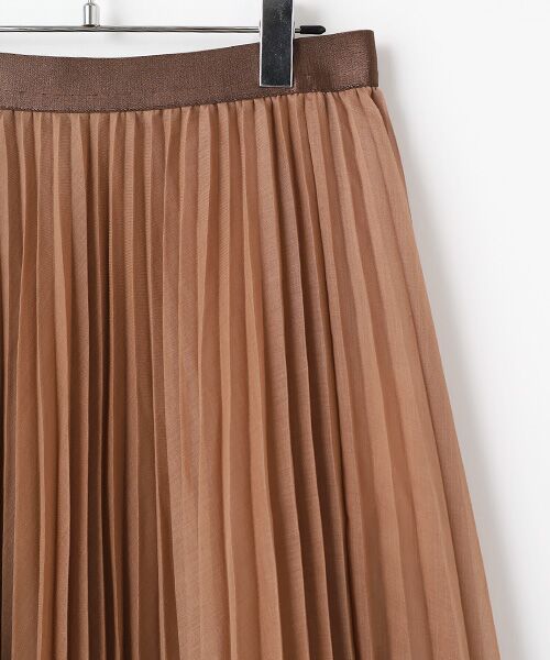 L'EQUIPE / レキップ ロング・マキシ丈スカート | ソフトオーガンジープリーツスカート | 詳細2