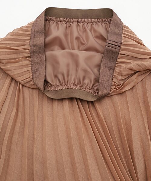 L'EQUIPE / レキップ ロング・マキシ丈スカート | ソフトオーガンジープリーツスカート | 詳細4