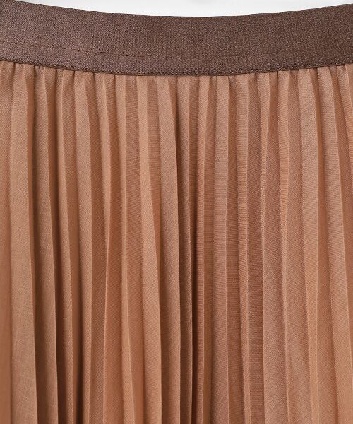 L'EQUIPE / レキップ ロング・マキシ丈スカート | ソフトオーガンジープリーツスカート | 詳細5