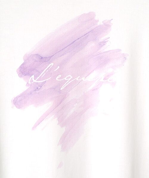 L'EQUIPE / レキップ Tシャツ | ドローイングプリントTシャツ | 詳細4