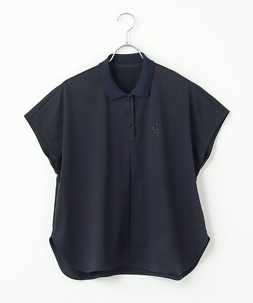 L'EQUIPE / レキップ カットソー | ハイゲージプレーティング天竺トップス（ネイビー）