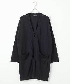 L'EQUIPE / レキップ カーディガン・ボレロ | コットンナイロンシアーVネックカーディガン