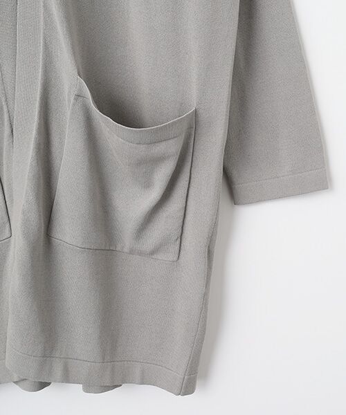 L'EQUIPE / レキップ カーディガン・ボレロ | コットンナイロンシアーVネックカーディガン | 詳細4