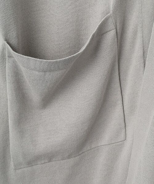 L'EQUIPE / レキップ カーディガン・ボレロ | コットンナイロンシアーVネックカーディガン | 詳細5