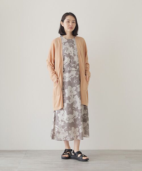 L'EQUIPE / レキップ カーディガン・ボレロ | コットンナイロンシアーVネックカーディガン | 詳細9