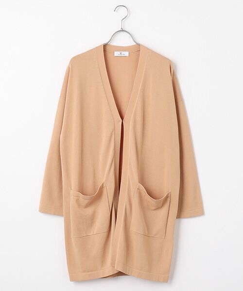 L'EQUIPE / レキップ カーディガン・ボレロ | コットンナイロンシアーVネックカーディガン | 詳細11