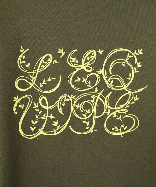 L'EQUIPE / レキップ Tシャツ | コットンスムースロゴTシャツ | 詳細6