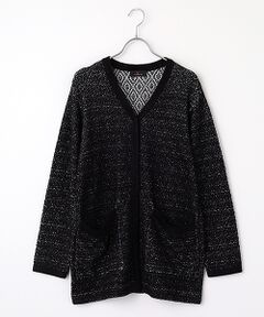 L'EQUIPE / レキップ カーディガン・ボレロ | モールジャガードカーディガン
