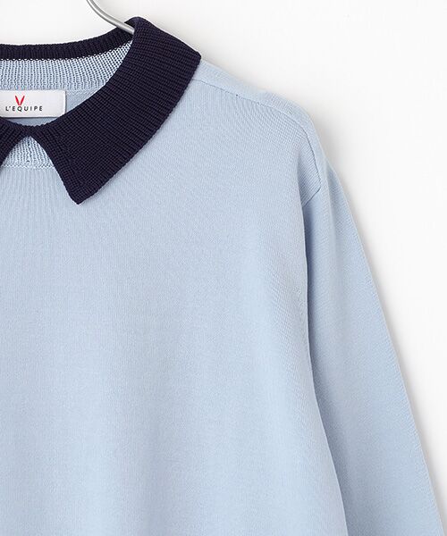 L'EQUIPE / レキップ ニット・セーター | コットンシルクニットトップス | 詳細2