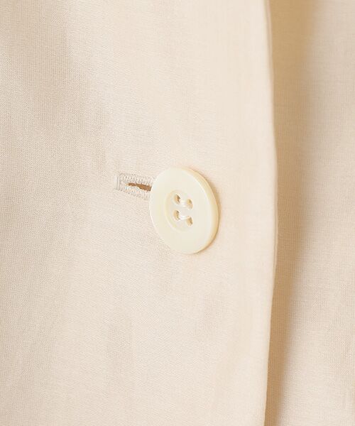 L'EQUIPE / レキップ その他アウター | シルクコットンオーガンジージャケット | 詳細1