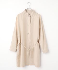 未使用　レキップ L'EQUIPE ノーカラーコート ブルー 水色　サイズ38 トリプルクロス ノーカラー コート◇｜ SHIPS 公式サイト