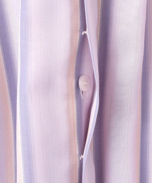 L'EQUIPE / レキップ ロング・マキシ丈ワンピース | グラデーションキュプラストライプワンピース | 詳細5