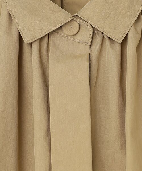 L'EQUIPE / レキップ ロング・マキシ丈ワンピース | コットンナイロンダンプシャツワンピース | 詳細6