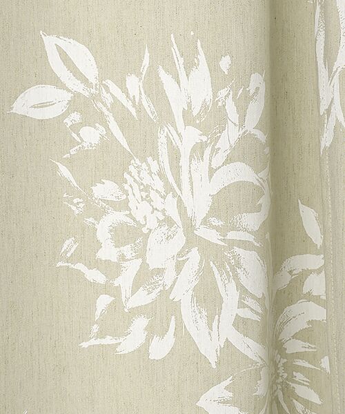 L'EQUIPE / レキップ ロング・マキシ丈スカート | フラワー顔料プリントスカート | 詳細5