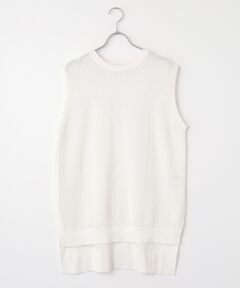 L'EQUIPE / レキップ ベスト | 透かし柄ロングベスト