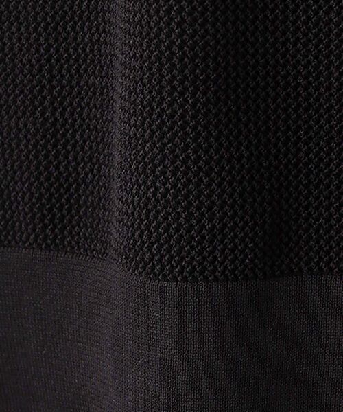 L'EQUIPE / レキップ ベスト | 透かし柄ロングベスト | 詳細6