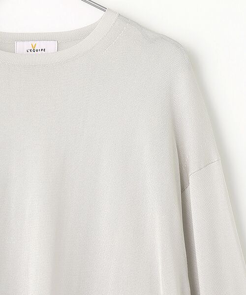 L'EQUIPE / レキップ ニット・セーター | ブライトレーヨンニットプルオーバー | 詳細2