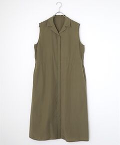 L'EQUIPE / レキップ ロング・マキシ丈ワンピース | ナイロンコットンタンブラーワンピース