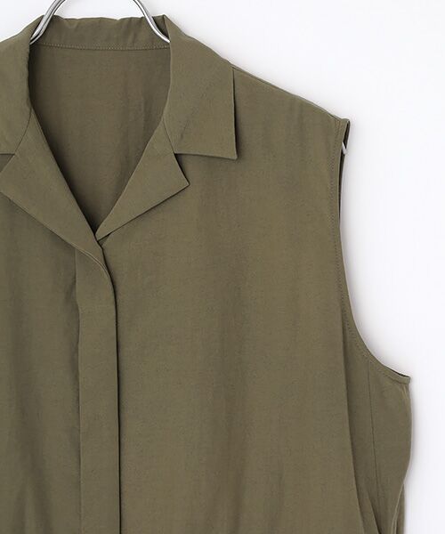 L'EQUIPE / レキップ ロング・マキシ丈ワンピース | ナイロンコットンタンブラーワンピース | 詳細2