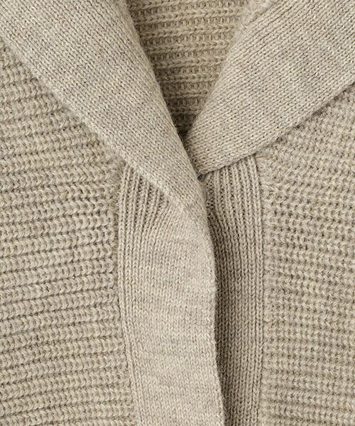 L'EQUIPE / レキップ その他アウター | ナチュラルカラーウールハーフジャケット | 詳細1