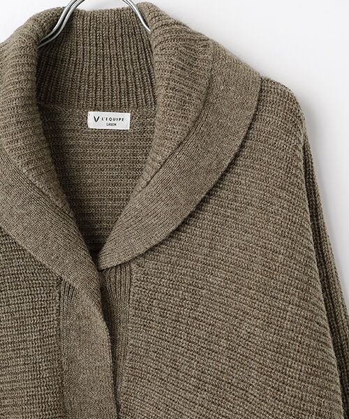 L'EQUIPE / レキップ その他アウター | ナチュラルカラーウールハーフジャケット | 詳細3