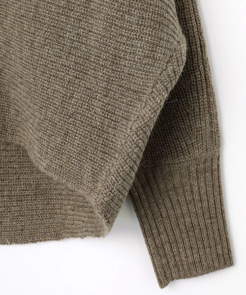 L'EQUIPE / レキップ その他アウター | ナチュラルカラーウールハーフジャケット | 詳細4