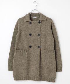 滝沢眞規子さん着用】MANTECOPureリバー Pコート （ピーコート