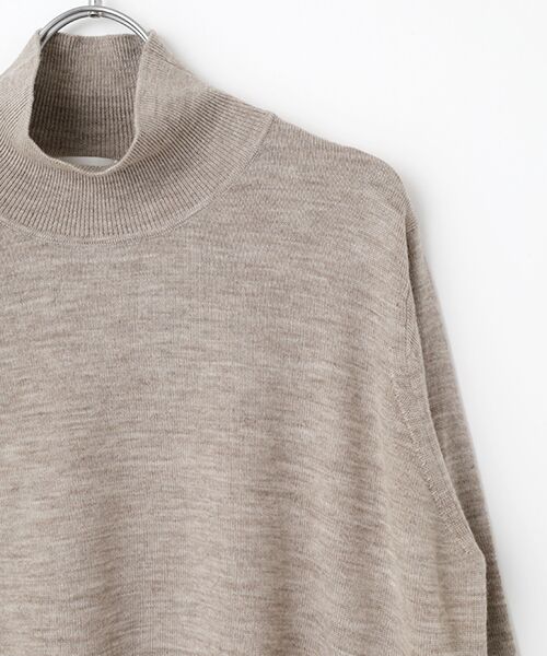 L'EQUIPE / レキップ ニット・セーター | ウール梳毛ハイネックニット | 詳細3