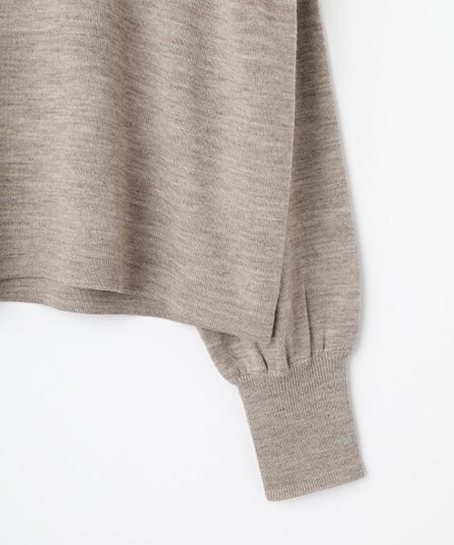 L'EQUIPE / レキップ ニット・セーター | ウール梳毛ハイネックニット | 詳細4